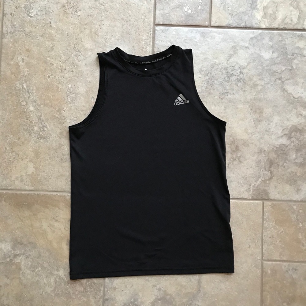 Adidas sleeveless athletic shirt - Youth
